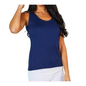 NEW ANGEL APPAREL viscose tank in navy